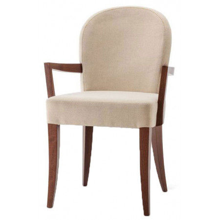 662C/TI  Raw or finished beech wood chair, finishings to choice
