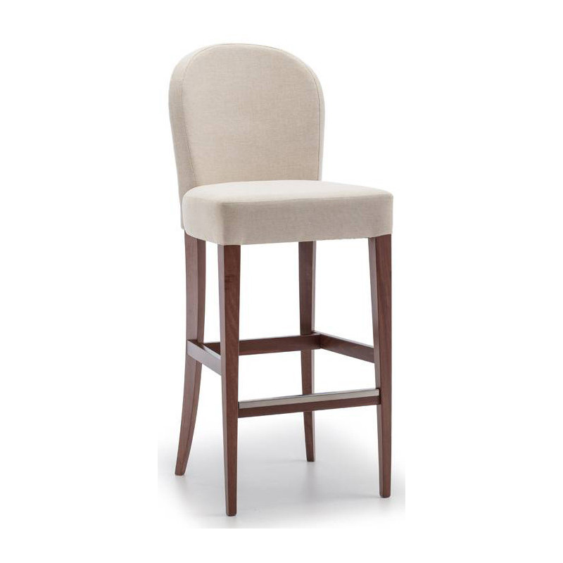 662SG/TI  Raw or finished beech wood stool, finishings to choice