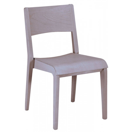 812/L  Sedia in faggio grezza o finita, finiture a scelta