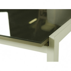 2219 Tavolo allungabile a scorrimento con base faggio in legno e piani in MDF