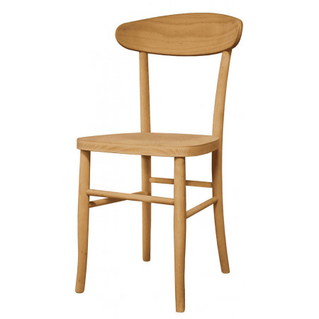 819  Raw or finished beech wood chair, finishing to choice