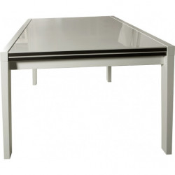 2219 Tavolo allungabile a scorrimento con base faggio in legno e piani in MDF