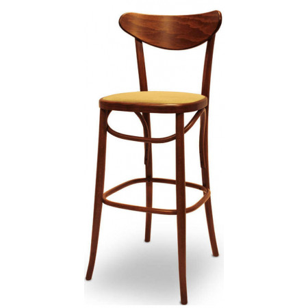 819SG  Raw or finished beech wood stool, finishing to choice