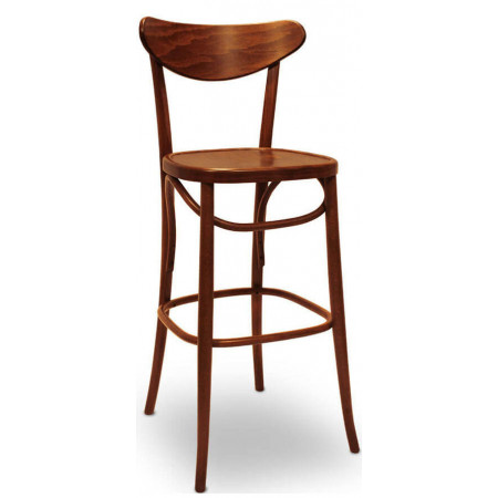 819SG  Raw or finished beech wood stool, finishing to choice