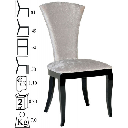 840  Raw or finished beech wood chair, finishing to choice