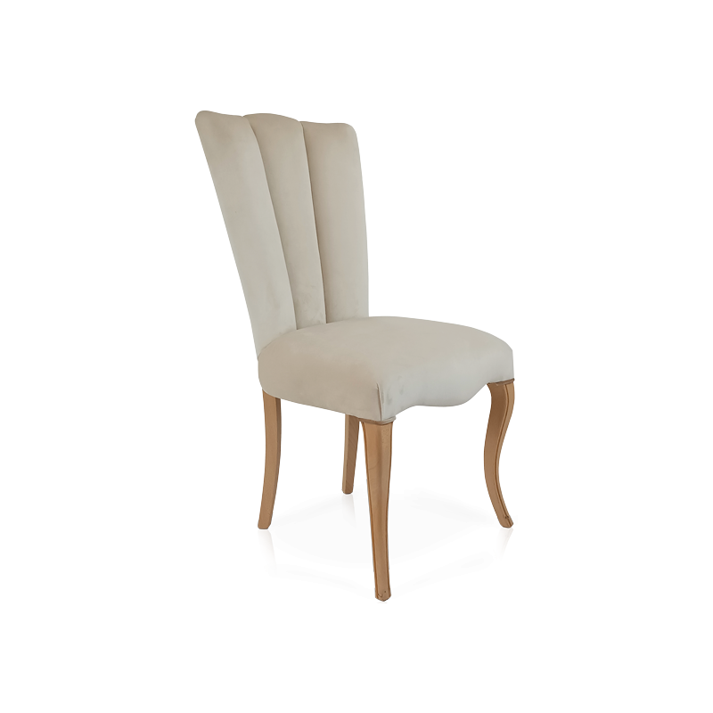 087   Beech wood raw or finished chair, finishing to choice