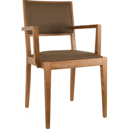 849/C  Raw or finished ash wood chair, finishing to choice