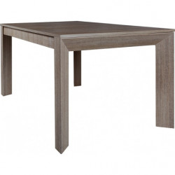 2222 Extending table with tranchè grey durmast wood melamine top