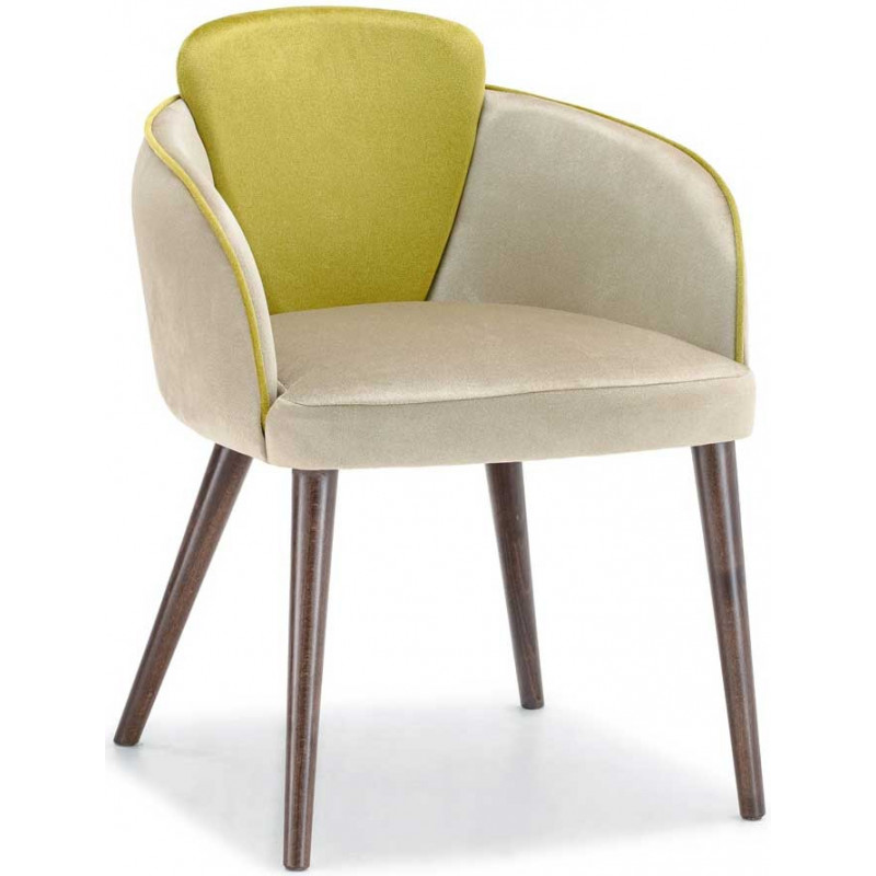 957  Raw or finished beech wood armchair, finishing to choice