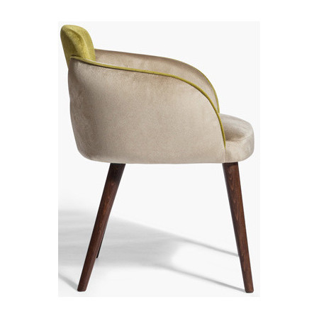 957  Raw or finished beech wood armchair, finishing to choice