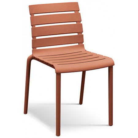 990  Stackable chair frame, polypropylene structure 6 colours availables