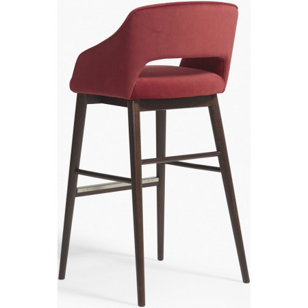 1004/SG  Raw or finished beech wood stool, finishing to choice