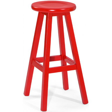 090  Sgabello H90 in faggio grezzo o finito, finiture a scelta