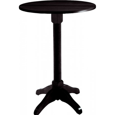 255H  Raw or finished beech wood high table base, table top to customer choice