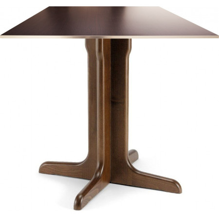 248BT  Beech wood table base, top to cutomer choice