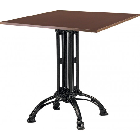 268  Black cast iron-steel table base, table top to customer choice