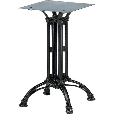 268  Black cast iron-steel table base, table top to customer choice