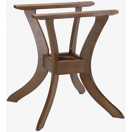 249BTQ  Raw or finished beech wood table base, table top to customer choice