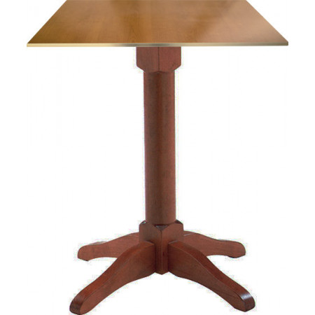 255TM  Beech wood increased table base, table top to customer choice