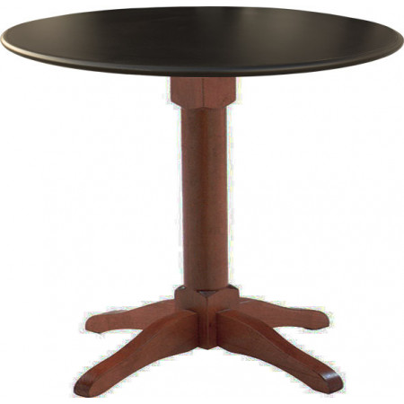 255TM  Beech wood increased table base, table top to customer choice