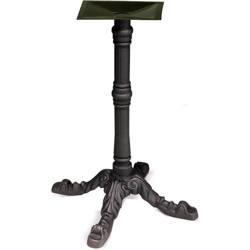 271BT Base tavolo H71 o H107 in ghisa, piano a scelta cliente