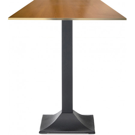 266T  Table with black table base, table tops to customer choice