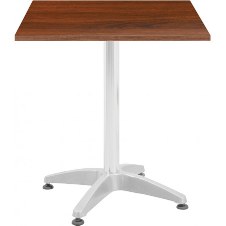273BBN  White or black aluminium weighted table base, table top to customer choice