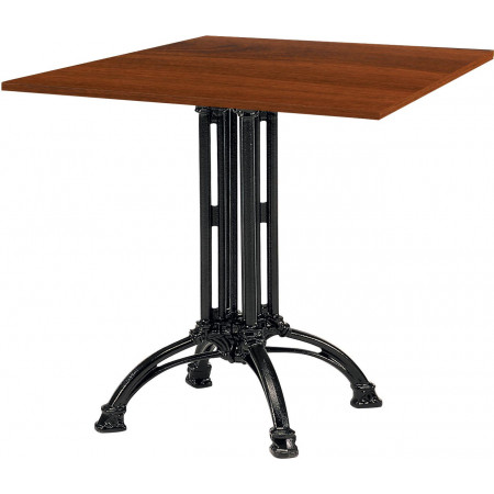 268  Black cast iron-steel table base, table top to customer choice