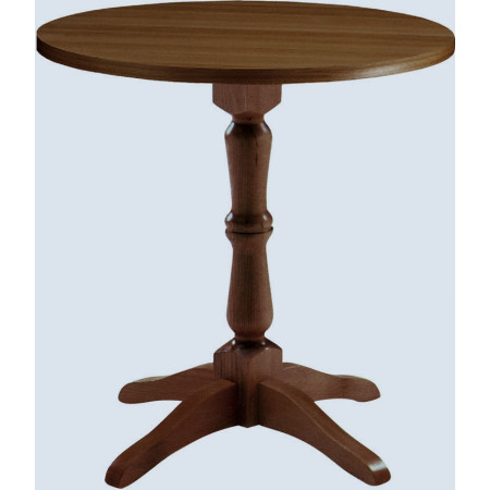 256M  Raw or finished beech wood increased table base,  table top to customer choice