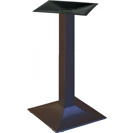 266  Table with black cast iron-steel base, table tops to customer choice