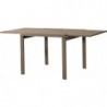 2236  Extending table, white ash wood or grey durmast wood melamine sliding tops
