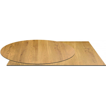 2301  Tavolo con base in acciaio grigio antracite, bianco, piombo ruggine, piano a scelta cliente