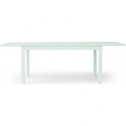 2240 Extending table, beech wood base, white ash or grey durmast wood melamine top
