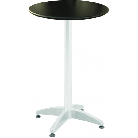 275  Base appesantita in alluminio lucido, bianca, o nera, piano a scelta