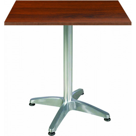 273BA  Aluminium weighed down table base, table top to customer choice