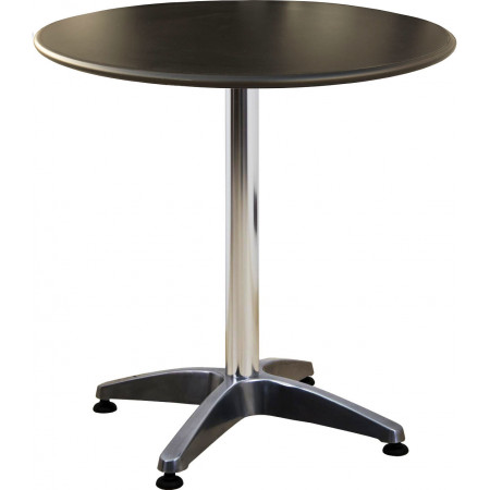 273BA  Aluminium weighed down table base, table top to customer choice