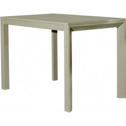 2243  Tavolo allungabile con base e piano melaminico frassino bianco o rovere grigio tortora