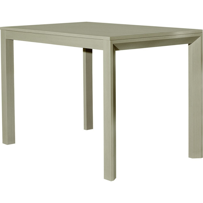 2243  Tavolo allungabile con base e piano melaminico frassino bianco o rovere grigio tortora