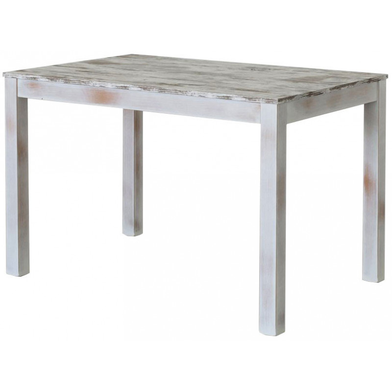 2146  Tavolo con base in faggio grezza o finita, piani e finiture a scelta cliente