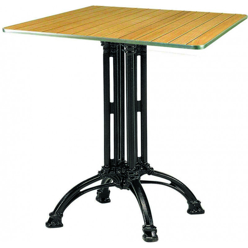 268  Black cast iron-steel table base, table top to customer choice