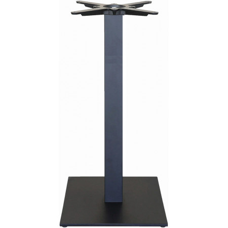 2159  Base per tavolo in acciaio inox o bianca o nera, piano a scelta cliente