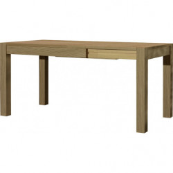 2244 Durmast wood extending table blockboard wood veneered top