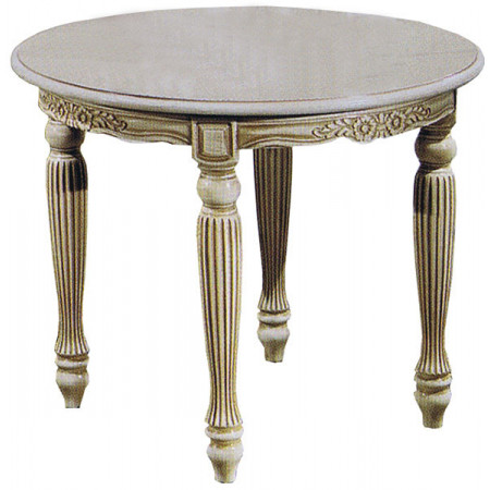 2153  Tavolino da salotto in faggio grezzo o finito, finitura a scelta cliente