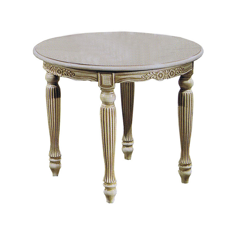 2153  Tavolino da salotto in faggio grezzo o finito, finitura a scelta cliente