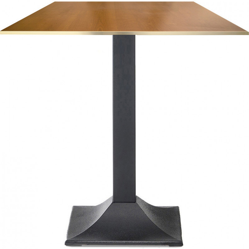 266  Black cast iron-steel table base, table tops to customer choice