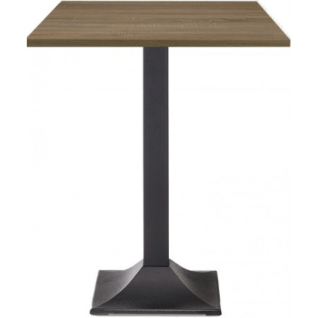 266  Black cast iron-steel table base, table tops to customer choice