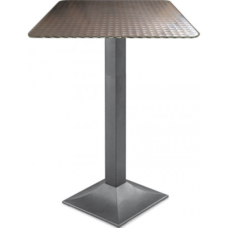 266  Black cast iron-steel table base, table tops to customer choice