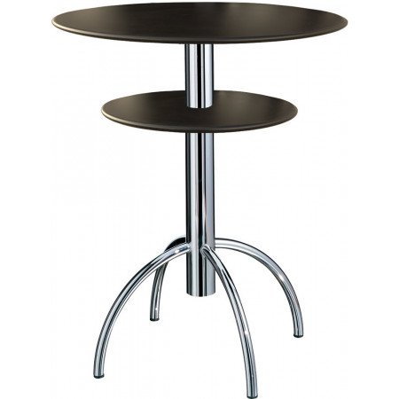 278  Chromed steel H103 table base, table top to customer choice