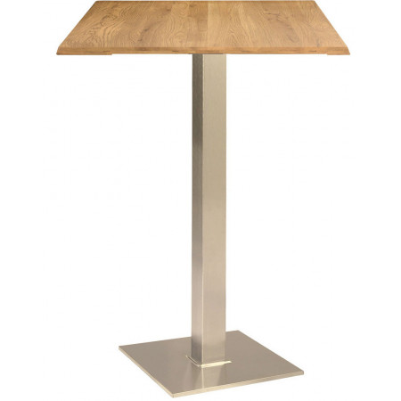 2159  Stainless, white, or black steel finished table base, table top to customer choice
