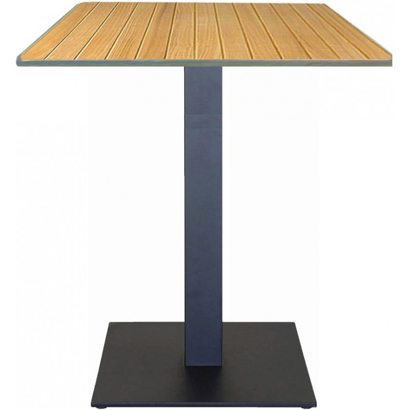 2159  Stainless, white, or black steel finished table base, table top to customer choice